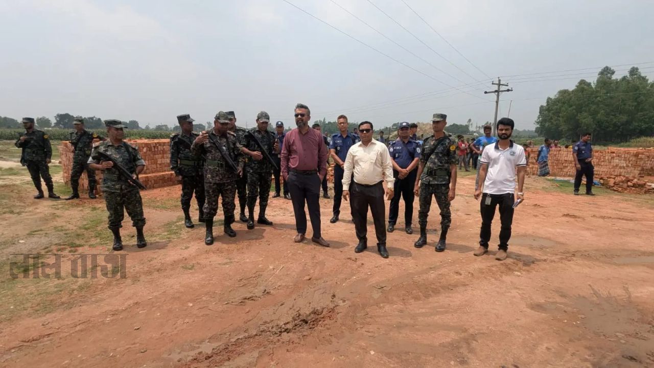 পীরগঞ্জে ৪টি অবৈধ ইট ভাটায়  ২০ লক্ষ টাকা জরিমানা