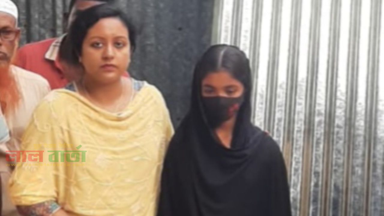 তাড়াশে ঝড়ে ঘরহারা অসহায় মধু পাশে ইউএনও নুসরাত 