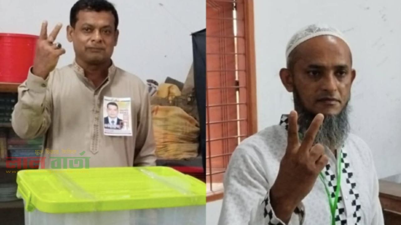 কামারপাড়া বাজার বণিক সমিতির নির্বাচন সভাপতি লাবলু, সম্পাদক আনোয়ার
