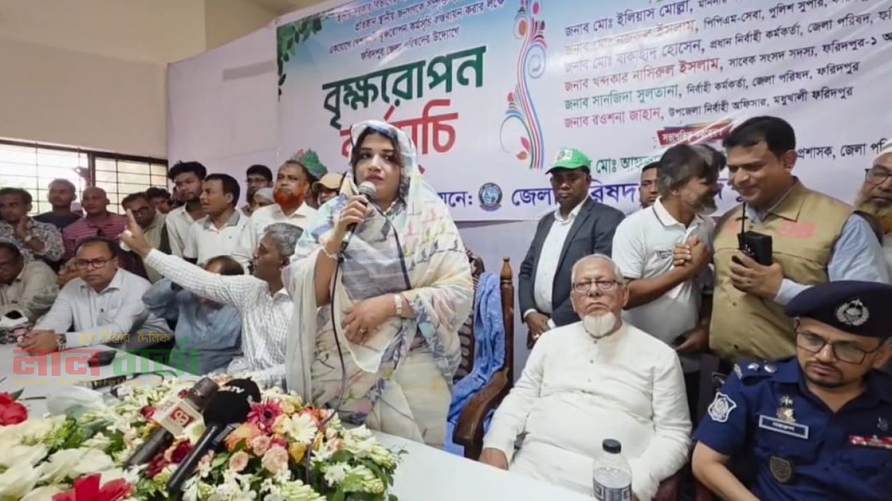 পরিবেশ রক্ষায় বৃক্ষরোপন কর্মসূচীতে সবাইকে অংশ নিতে হবে -  শামা ওবায়েদ   