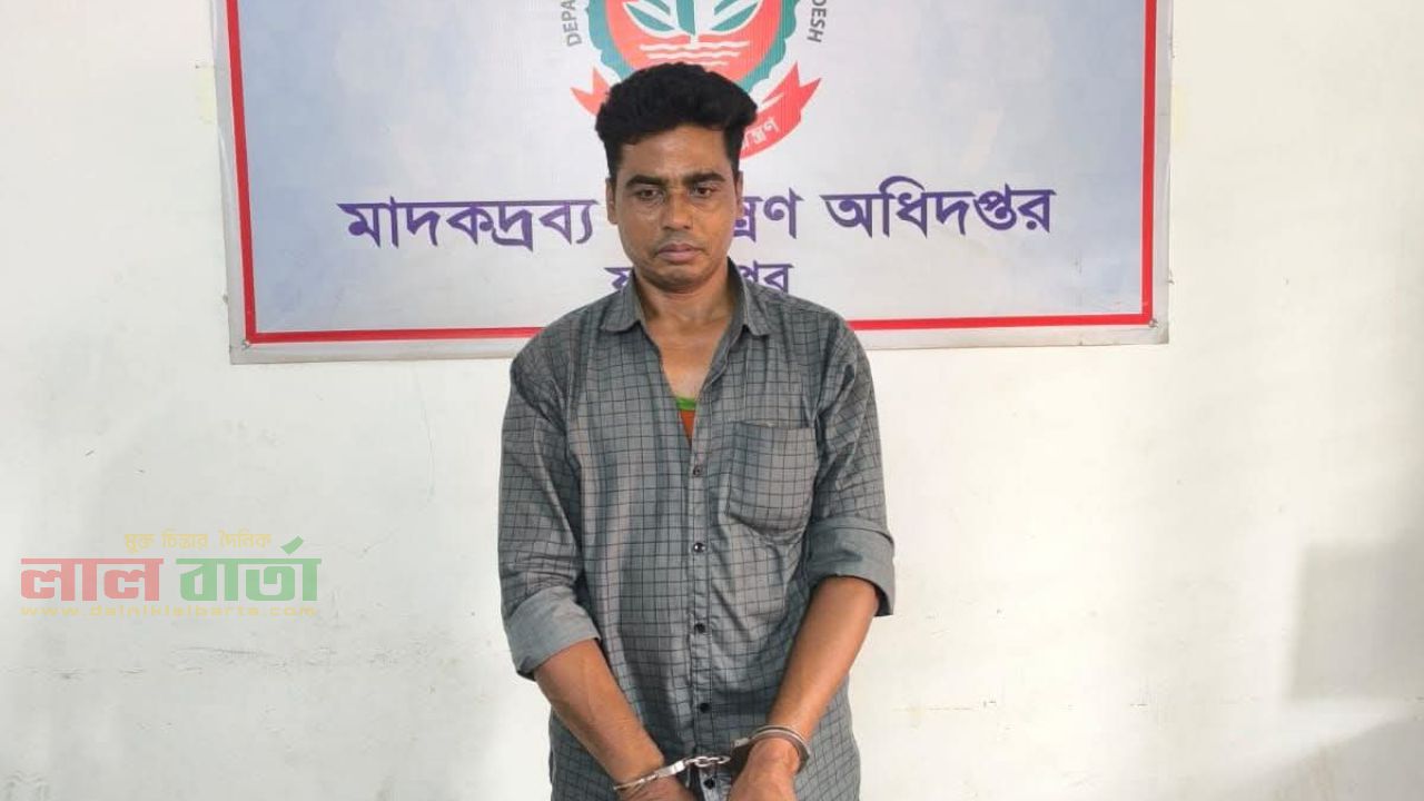 ফরিদপুরে হাজার পিস ইয়াবাসহ কুষ্টিয়ার এক ব্যক্তি গ্রেফতার