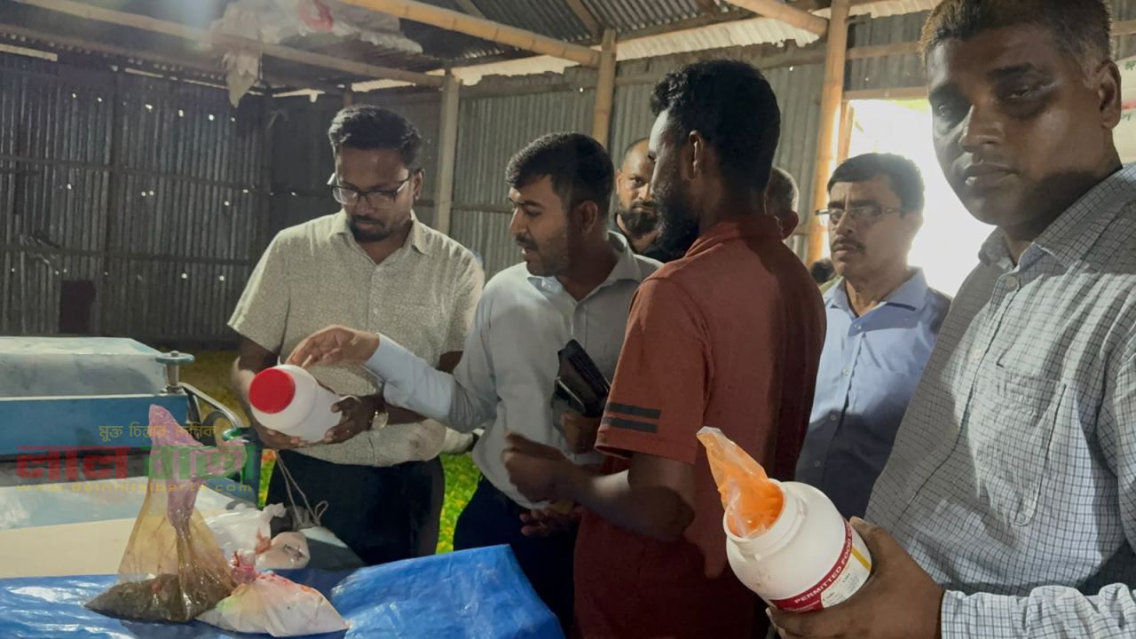 রায়গঞ্জে অস্বাস্থ্যকর পরিবেশে খাদ্য উৎপাদন: ১ লাখ টাকা জরিমানা