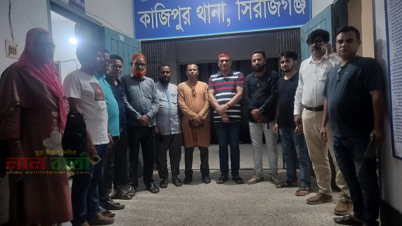 কাজিপুরে নবাগত ওসির সঙ্গে সাংবাদিকদের মতবিনিময় সভা অনুষ্ঠিত