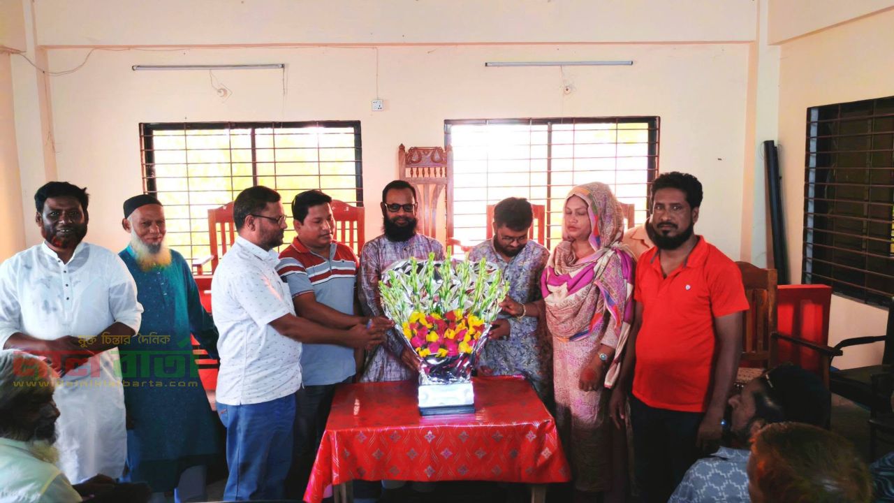 চান্দাইকোনা ইউনিয়ন বিএনপির তৃণমূল নেতাকর্মীদের আয়োজনে প্যানেল চেয়ারম্যানকে সংবর্ধনা