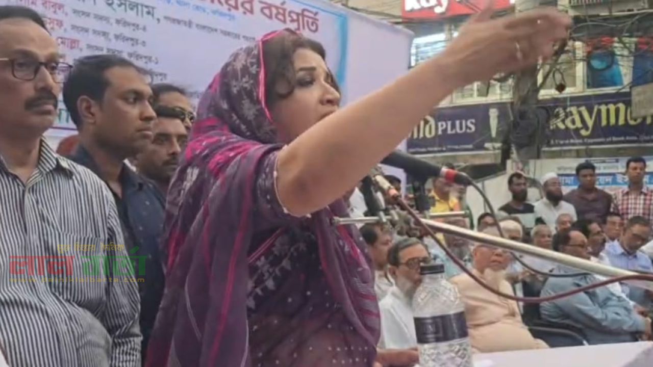 দুর্নীতি, চাঁদাবাজি ও মাদকমুক্ত সমাজ গঠনে সামাজিক আন্দোলন গড়ে তুলতে হবে: শামা ওবায়েদ