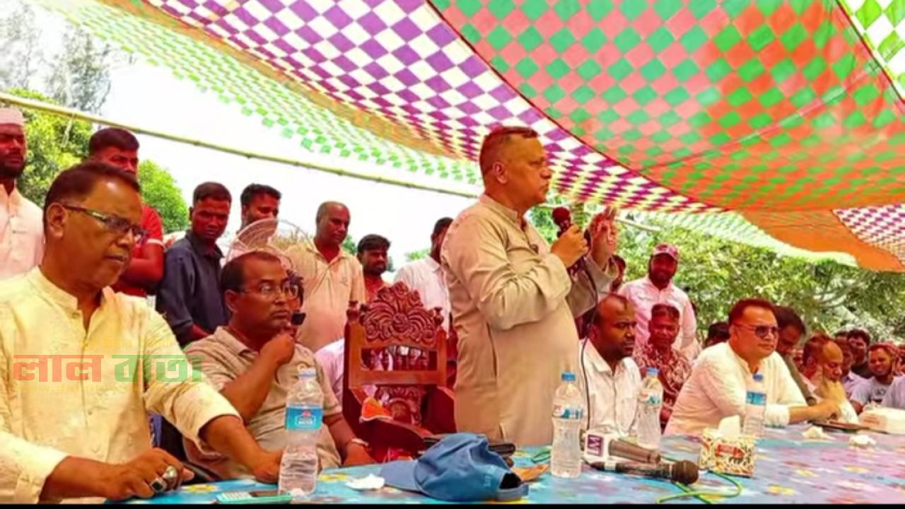 কাজিপুরে যমুনা নদীর ভাঙন এলাকা পরিদর্শনে এমপি সেলিম রেজা 