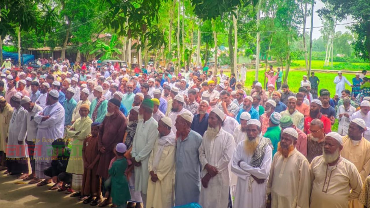 সলঙ্গায় সাংবাদিকের পিতার ইন্তেকাল