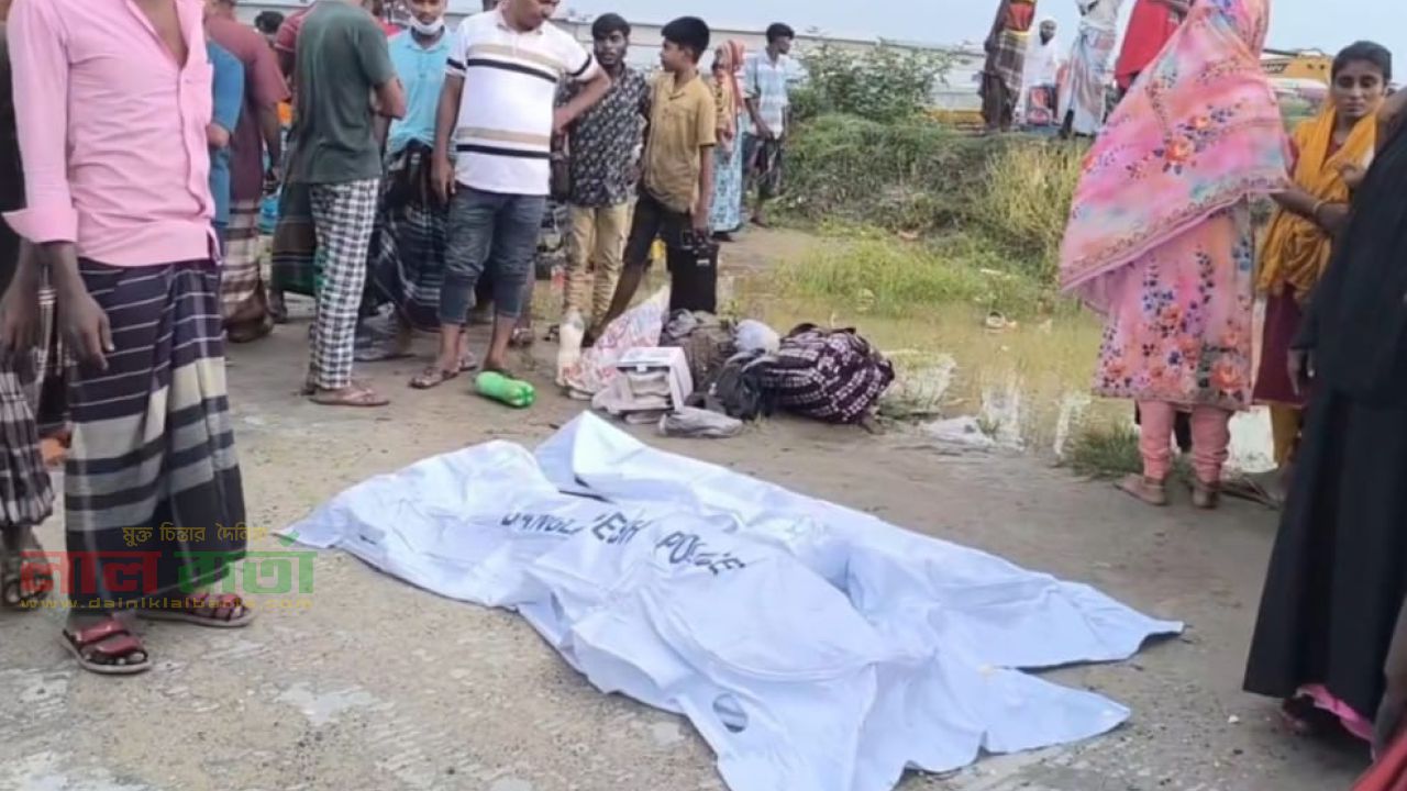 উল্লাপাড়ায় বাসের ধাক্কায় মা-ছেলে নিহত, আহত ৩