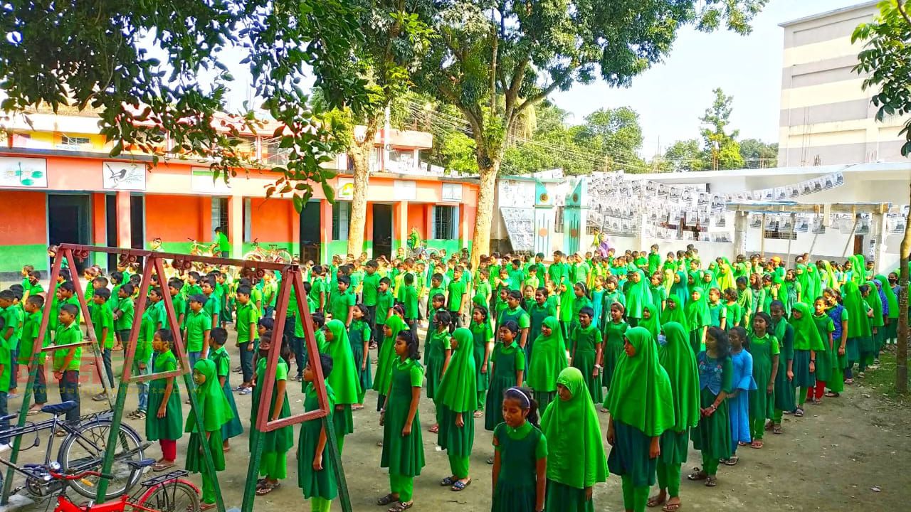 ট্যালেন্টপুলে ১৭, সাধারণে ১৩: রায়গঞ্জে সেরার মুকুট ধরে রাখল ধানগড়া মডেল স.প্রা বিদ্যালয়