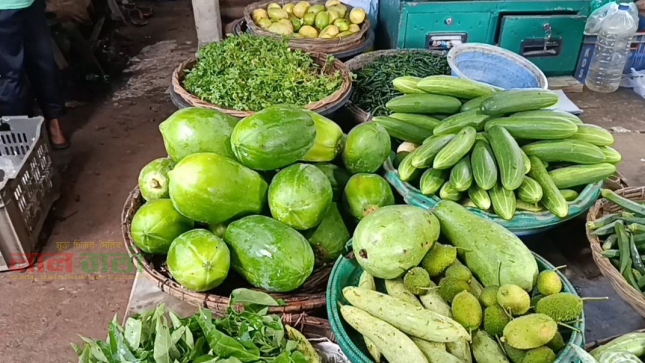 টানা বর্ষণে ফরিদপুরে সবজির সরবরাহ হ্রাস: ঊর্ধ্বমুখী অধিকাংশ পণ্যের দাম