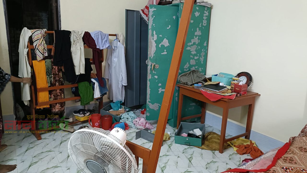 সলঙ্গায় অবসরপ্রাপ্ত মাদ্রাসা শিক্ষকের বাড়িতে দুর্ধর্ষ চুরি