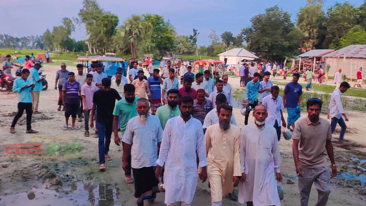 সিংড়ায় ইউপি চেয়ারম্যান প্রার্থী সিহাবের গণসংযোগ 