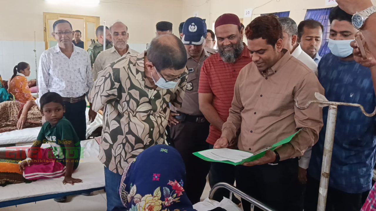স্বাস্থ্য কমপ্লেক্সে স্বাস্থ্যমন্ত্রীর পরিদর্শন, কঠোর নির্দেশনা   
