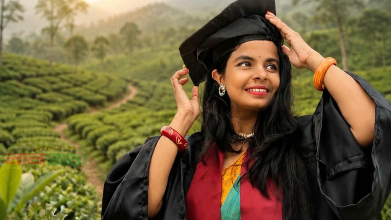 চা বাগানে বেড়ে ওঠা চম্পা ভারতের অন্ধ্র প্রদেশের বিশ্ববিদ্যালয়ে পিএইচডিতে