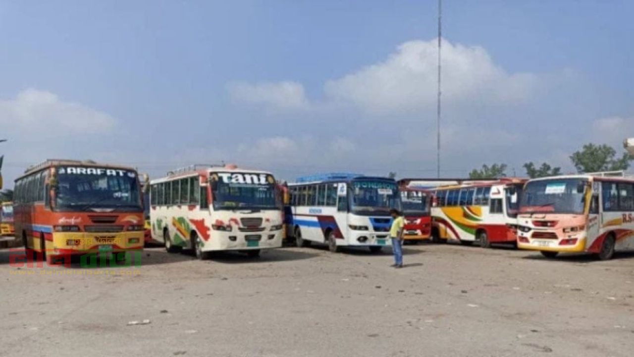 রাজশাহী থেকে সারাদেশের বাস চলাচল স্বাভাবিক 