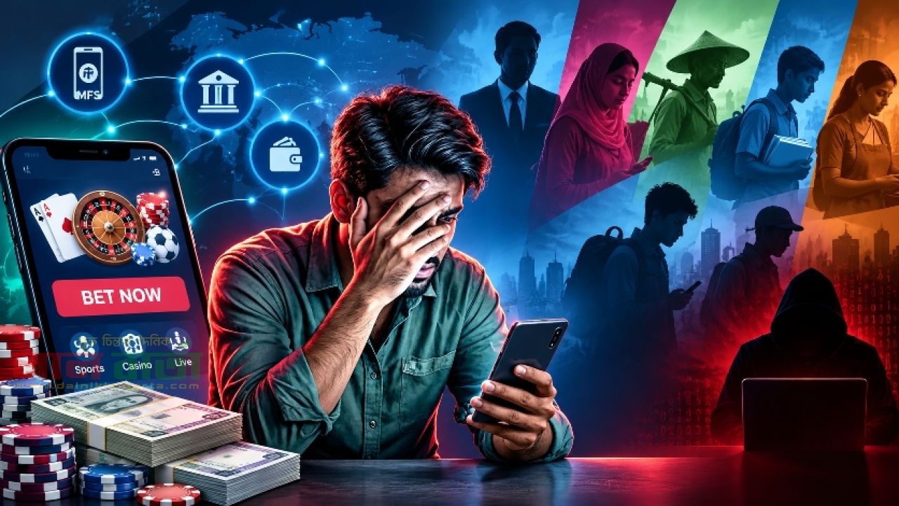 অনলাইন জুয়ার ঝুঁকিতে ২০২৭ সালে ২ কোটি মানুষ