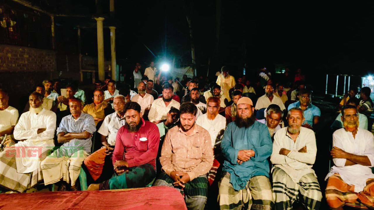 সিংড়ায় ইটালী ইউপি চেয়ারম্যান প্রার্থীর নির্বাচনী উঠান বৈঠক অনুষ্ঠিত 