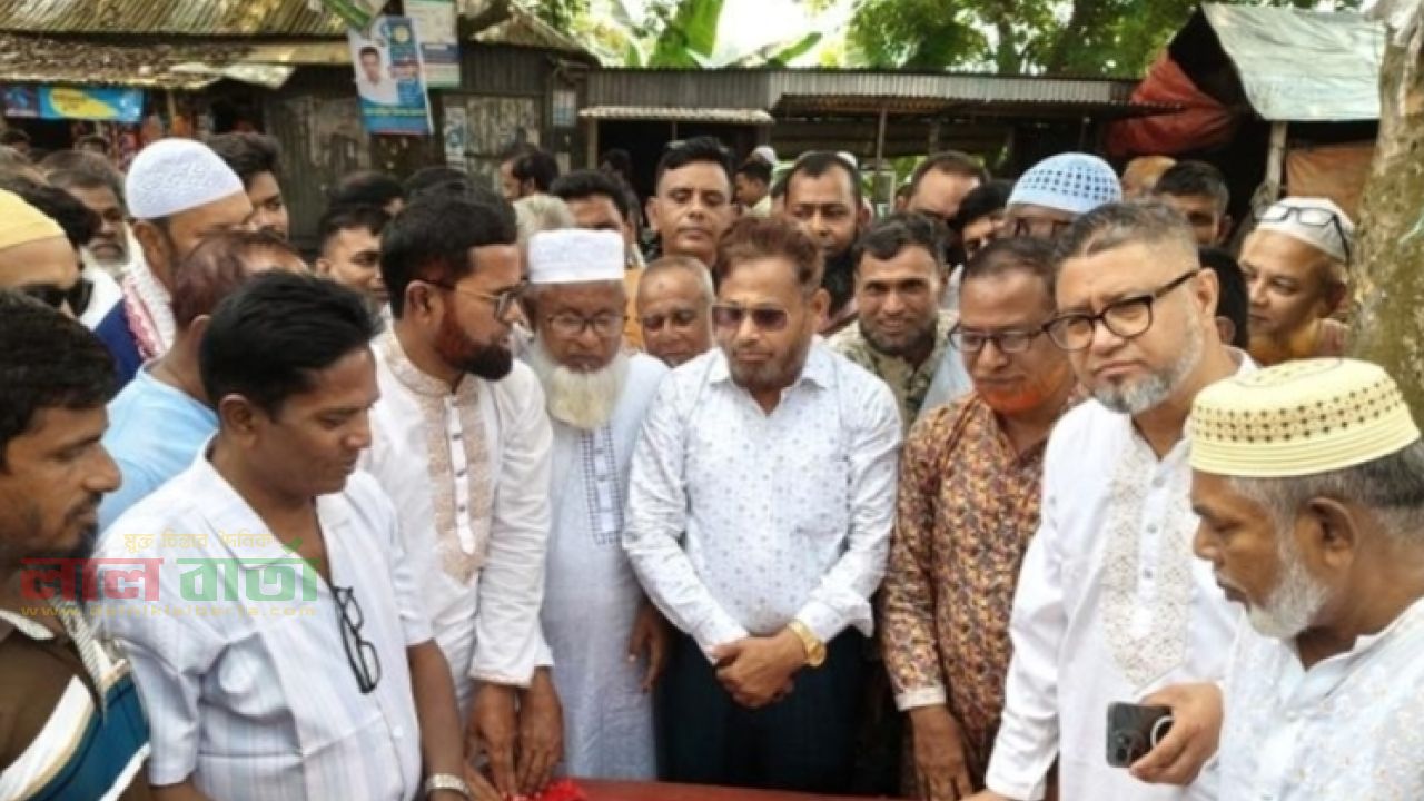 রায়গঞ্জে বীর মুক্তিযোদ্ধা জালাল নগর হাটের উদ্বোধন
